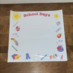 Creative Memories school days pages new scrapbook